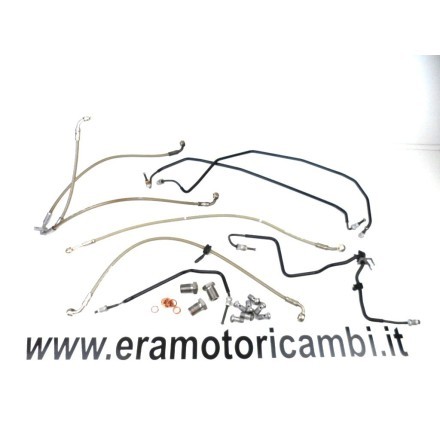KIT TUBI FRENO COMPLETI DI COLLEGAMENTI PER ABS ED ACCESSORI BMW F800 S - 2007