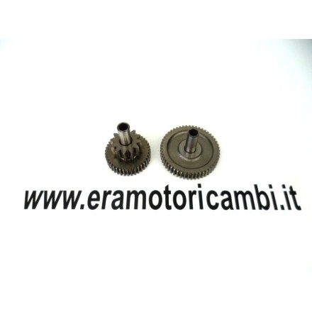 COPPIA INGRANAGGI RINVIO MOTORINO AVVIAMENTO HONDA NT 700 V DEAUVILLE 2008