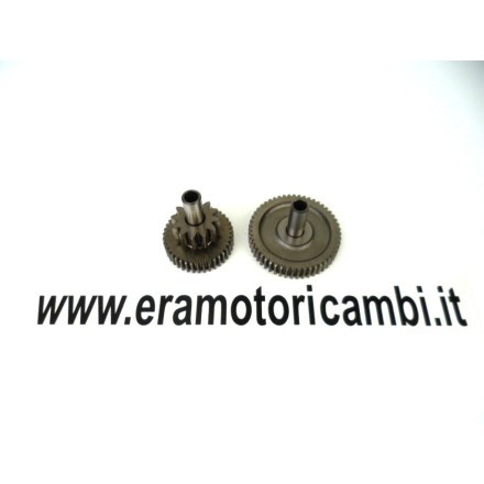 COPPIA INGRANAGGI RINVIO MOTORINO AVVIAMENTO HONDA NT 700 V DEAUVILLE 2008