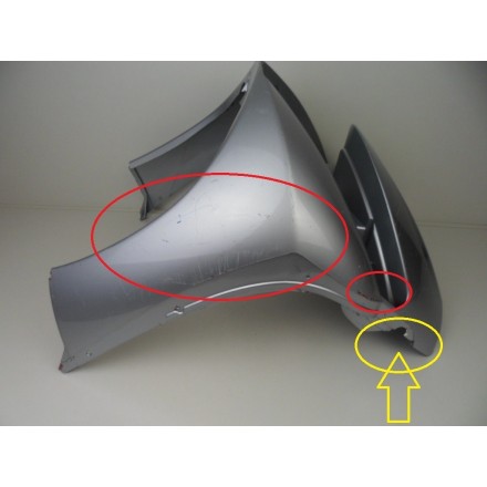 CARENA CUPOLINO FARO ANTERIORE SCUDO FRONTALE PIAGGIO BEVERLY 125-200-250