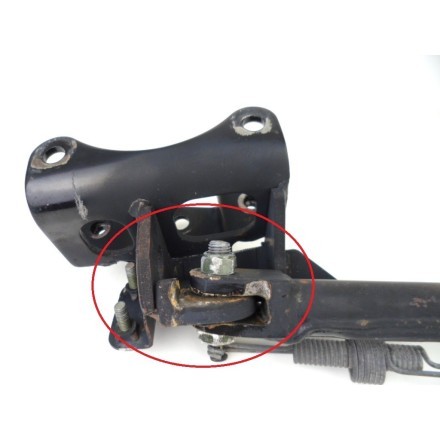 CAVALLETTO SOSTEGNO MOTO LATERALE CON SUPPORTO SUZUKI AN 650 BURGMAN K4 2004