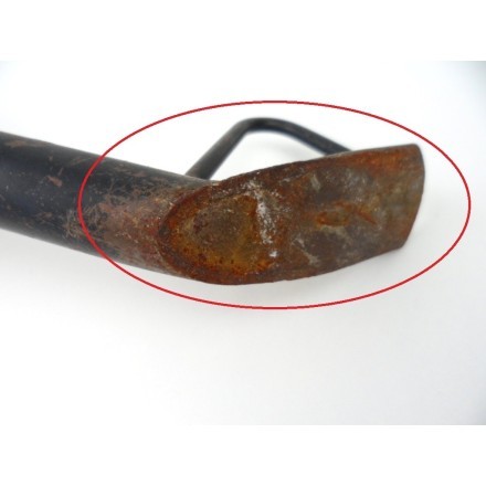 CAVALLETTO SOSTEGNO MOTO LATERALE CON SUPPORTO SUZUKI AN 650 BURGMAN K4 2004