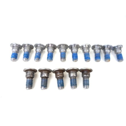 KIT 15 PERNI VITI ESAGONALI FISSAGGIO DISCHI FRENO SUZUKI AN 650 BURGMAN K4 2004