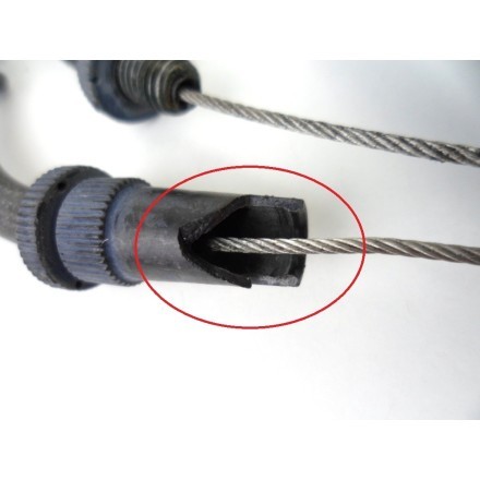 COMANDO GAS ACCELERATORE CON MANOPOLE DOMINO E CAVI SUZUKI AN 400 BURGMAN 2000