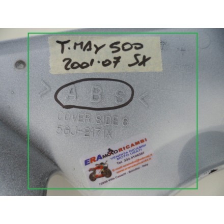 CARENA PANNELLO COPERCHIO SOTTO SELLA SINISTRO YAMAHA XP 500 T-MAX 2001-2007