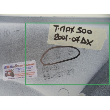 CARENA PANNELLO COPERCHIO SOTTO SELLA DESTRO YAMAHA XP 500 T-MAX 2001-2007