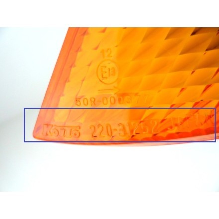 KOITO GEMMA FRECCIA INDICATORE POSTERIORE DESTRO YAMAHA XP 500 T-MAX 2001-2007
