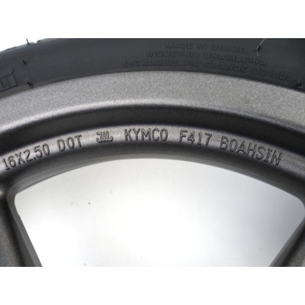 CERCHIO RUOTA CERCHIONE ANTERIORE CON PNEUMATICO OEM KYMCO PEOPLE 200i S 2009
