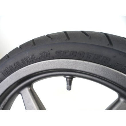 CERCHIO RUOTA CERCHIONE ANTERIORE CON PNEUMATICO OEM KYMCO PEOPLE 200i S 2009