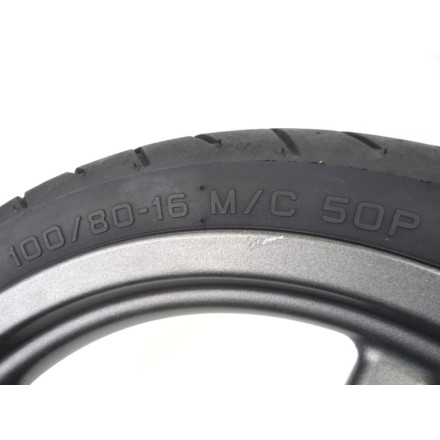 CERCHIO RUOTA CERCHIONE ANTERIORE CON PNEUMATICO OEM KYMCO PEOPLE 200i S 2009