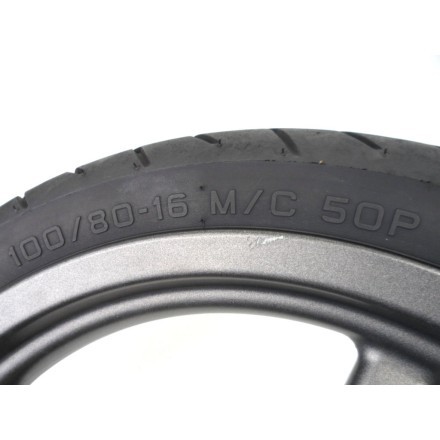 CERCHIO RUOTA CERCHIONE ANTERIORE CON PNEUMATICO OEM KYMCO PEOPLE 200i S 2009