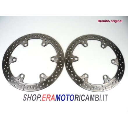 BREMBO COPPIA DISCHI FRENO RUOTA ANTERIORE DUCATI MULTISTRADA 1100 S 2009
