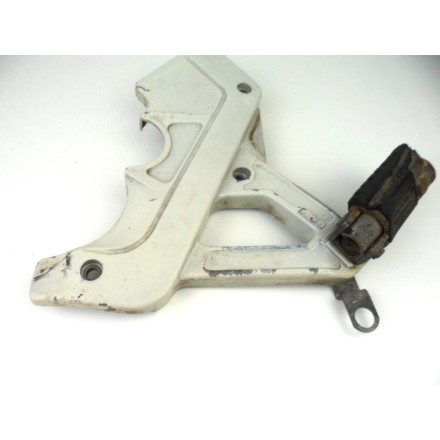 SUPPORTO CON PEDANA ANTERIORE PILOTA SINISTRA APRILIA AF1 125 Project 108 1987