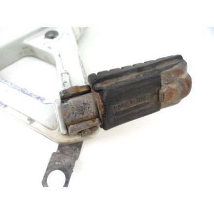 SUPPORTO CON PEDANA ANTERIORE PILOTA SINISTRA APRILIA AF1 125 Project 108 1987