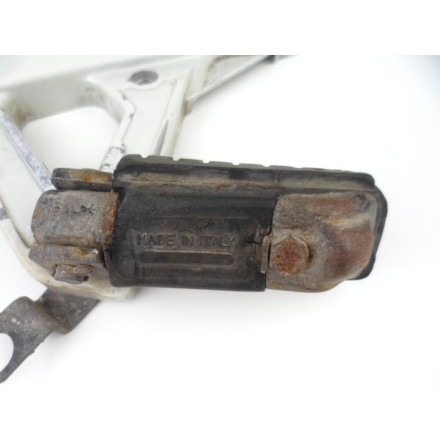 SUPPORTO CON PEDANA ANTERIORE PILOTA SINISTRA APRILIA AF1 125 Project 108 1987