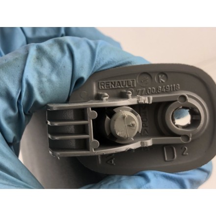 RENAULT CLIO 1.5 dCi 2003 Aletta parasole interna destra passeggero Originale