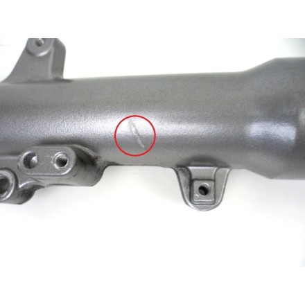 FORCELLA ANTERIORE CON ACCESSORI E MANUBRIO GUIDA SUZUKI AN 250 BURGMAN 1998