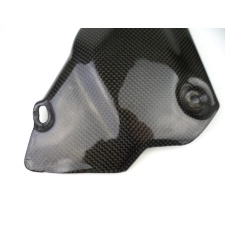 COVER PARACALORE SCARICO CENTRALE IN CARBONIO DUCATI 1198 Superbike 2010