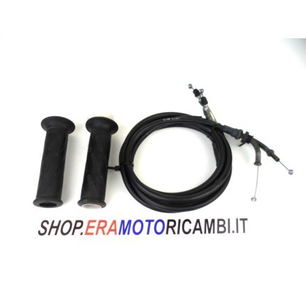 COMANDO GAS COMPLETO DI CAVI ACCELERATORE E MANOPOLE SUZUKI AN 250 BURGMAN 1998