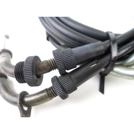 COMANDO GAS COMPLETO DI CAVI ACCELERATORE E MANOPOLE SUZUKI AN 250 BURGMAN 1998
