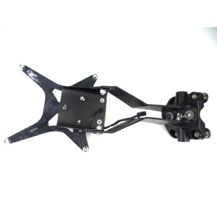 SUPPORTO PORTA TARGA SPORTIVO REGOLABILE DUCATI 1198 Superbike 2010