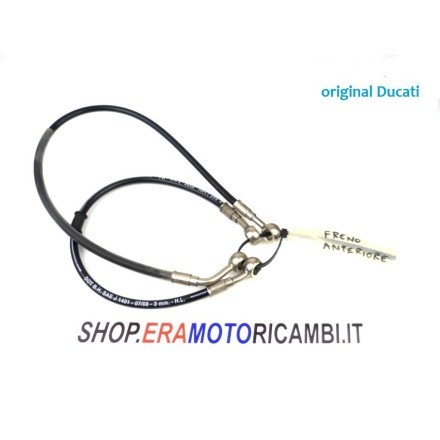 BHS By Allegri COPPIA TUBI OLIO POMPA FRENO ANTERIORE DUCATI 1198 Superbike 2010