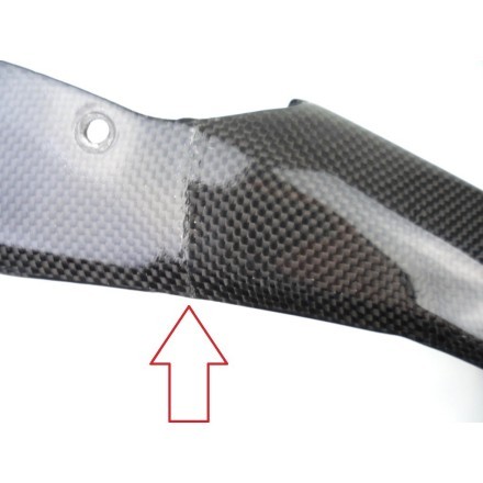 PANNELLI FIANCHETTI SOTTO SERBATOIO SELLA CARBONIO DUCATI 1198 Superbike 2010