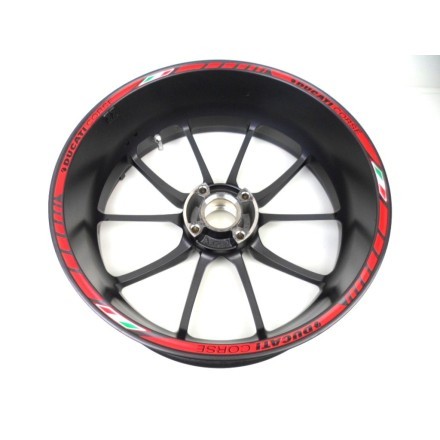 ENKEI 17x6.00 CERCHIO RUOTA CERCHIONE POSTERIORE OEM DUCATI 1198 Superbike 2010