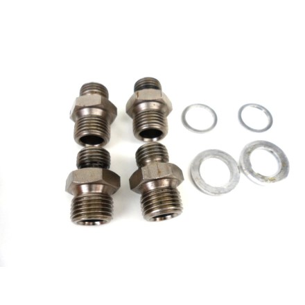 COPPIA TUBI MANDATA / RITORNO RADIATORE OLIO MOTORE DUCATI 1198 Superbike 2010