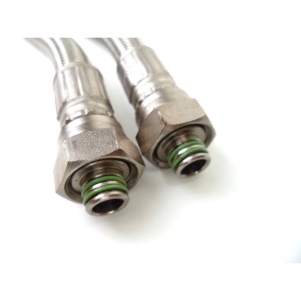 COPPIA TUBI MANDATA / RITORNO RADIATORE OLIO MOTORE DUCATI 1198 Superbike 2010