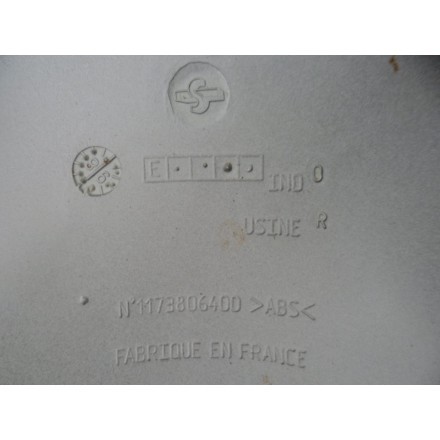 CARENA PARAFANGO PARASPRUZZI RUOTA ANTERIORE OEM IN ABS PEUGEOT ELYSEO 125 1999