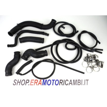 SET MANICOTTI TUBI RACCORDI ACQUA RADIATORE + FASCE KAWASAKI Z-1000 2008