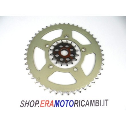 SUNSTAR CORONA ERGAL 47 DENTI + PIGNONE TRASMISSIONE MOTORE BMW G 650 Xmoto 2007