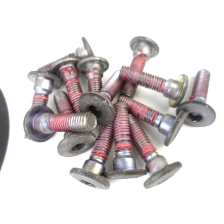 KIT 14x PERNI VITI BULLONI PER DISCHI FRENO CON GUARNIZIONI KAWASAKI ER-6N 2006