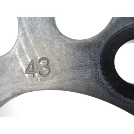 SUNSTAR CORONA DI TRASMISSIONE CATENA 43 DENTI KAWASAKI Z-750 2008