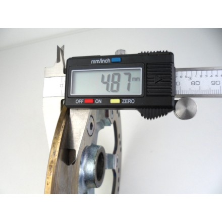 DISCO FRENO RUOTA POSTERIORE CON SUPPORTO SUZUKI AN 400 BURGMAN 2002 BUSINESS