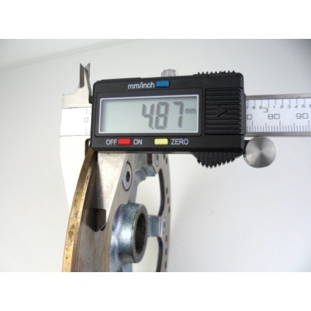 DISCO FRENO RUOTA POSTERIORE CON SUPPORTO SUZUKI AN 400 BURGMAN 2002 BUSINESS