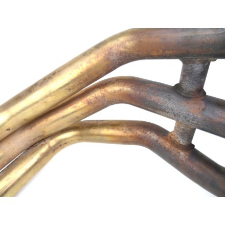 COLLETTORI SCARICO TUBI CURVA MARMITTA MOTORE TRIUMPH SPEED TRIPLE 1050 2005