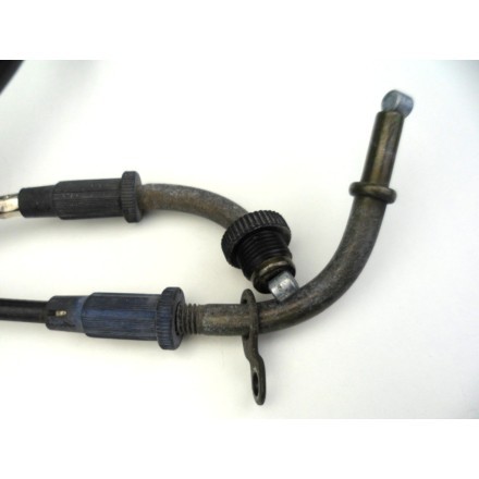 COPPIA CAVI GAS CONTROLLO FARFALLA ACCELERATORE SUZUKI AN 400 BURGMAN 2005