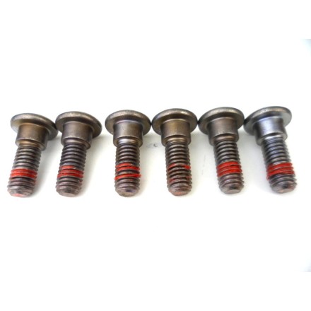 x6 PERNI VITI BULLONI DISCO FRENO RUOTA POSTERIORE HONDA VARADERO 1000 XL - 2007