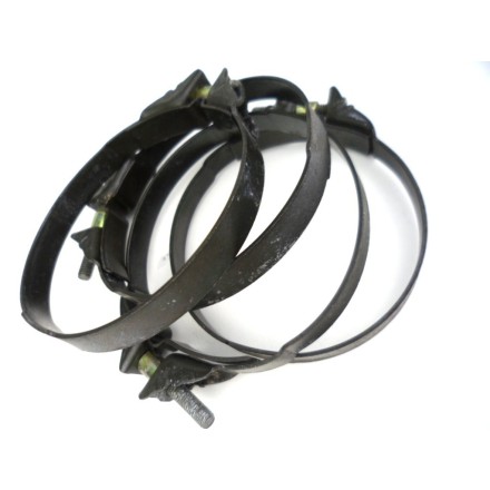 KIT x4 COLLETTORI MANICOTTI ASPIRAZIONE MOTORE CON FASCE YAMAHA YZF-R6 2003