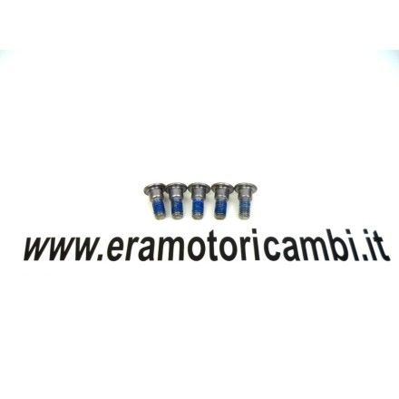 KIT 5 PERNI BULLONI FISSAGGIO DISCO FRENO POSTERIORE SUZUKI GSX-R 600 K6 2006