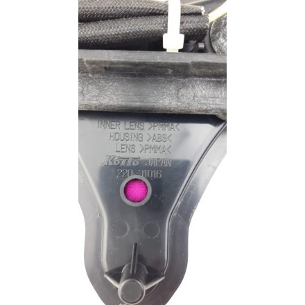 FARO FANALE OTTICO LUCE LED STOP POSTERIORE YAMAHA YZF-R1 BIG BANG 2009/2011