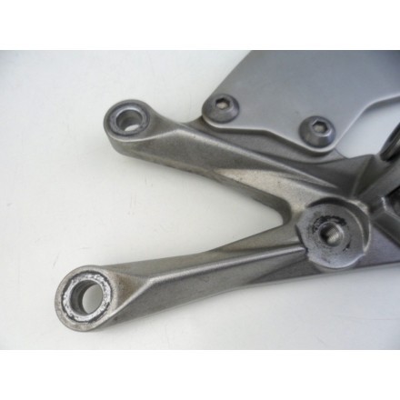 SUPPORTO COMPLETO DI PEDANA ANTERIORE PILOTA SINISTRA KAWASAKI NINJA ZX-10R 2007