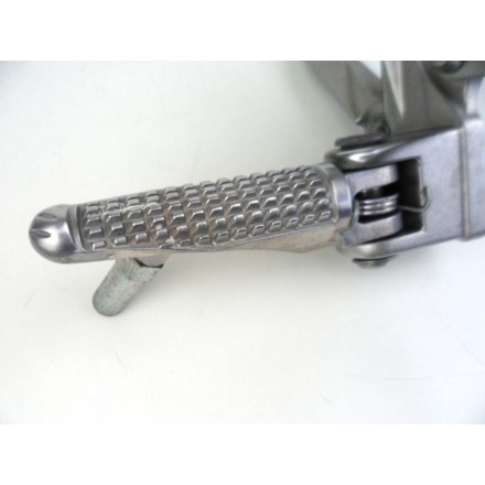 SUPPORTO COMPLETO DI PEDANA ANTERIORE PILOTA SINISTRA KAWASAKI NINJA ZX-10R 2007