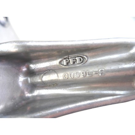 SUPPORTO COMPLETO DI PEDANA ANTERIORE PILOTA SINISTRA KAWASAKI NINJA ZX-10R 2007