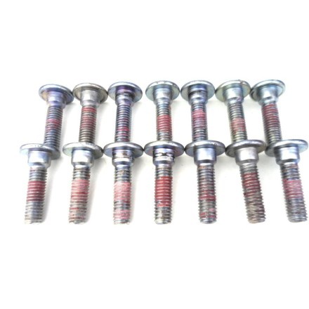 KIT x14 PERNI VITI BULLONI DISCHI FRENO AVANTI DIETRO KAWASAKI NINJA ZX-10R 2007