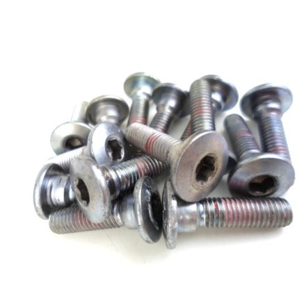 KIT x14 PERNI VITI BULLONI DISCHI FRENO AVANTI DIETRO KAWASAKI NINJA ZX-10R 2007