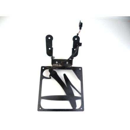 "VALTER MOTO" SUPPORTO STAFFA PORTA TARGA SPORTIVO KAWASAKI NINJA ZX-10R 2007