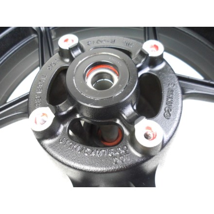 ENKEI 17x6.00 CERCHIO RUOTA CERCHIONE POSTERIORE OEM KAWASAKI NINJA ZX-10R 2007